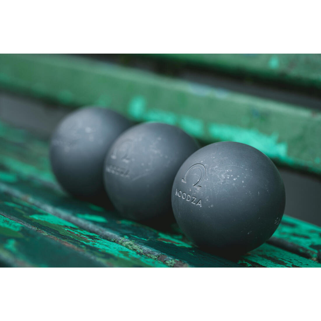 3 BOULES DE PÉTANQUE COMPÉTITION TRÈS TENDRES OMEGA
