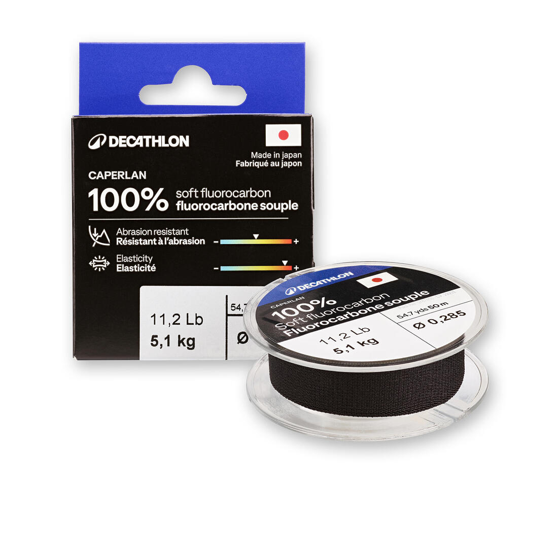 Fil de pêche Fluorocarbone 100% Soft