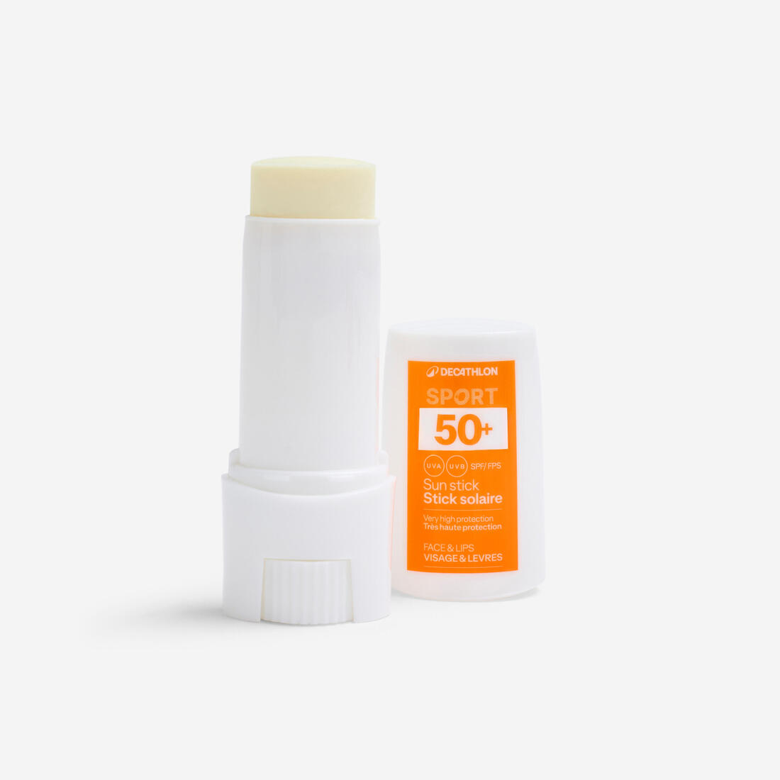Stick solaire sport 2 en 1 visage et lèvres SPF50+ 9g