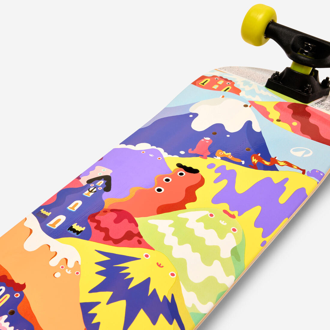 Skateboard enfant 3 à 7 ans Play 120 HAPPY MOUNTAINS