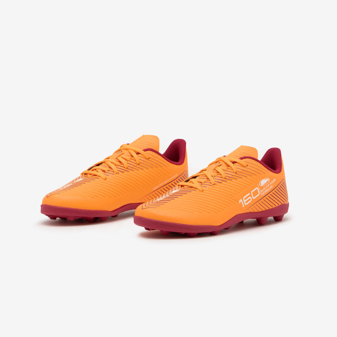 CHAUSSURES DE FOOTBALL ENFANT A LACETS 160 JR MG