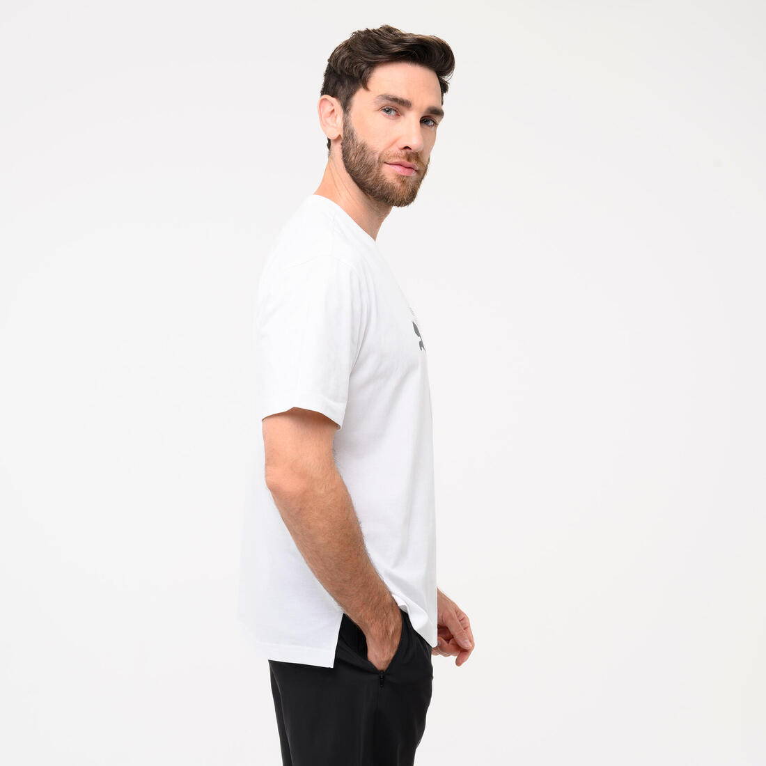 T-shirt en coton à manches courtes homme