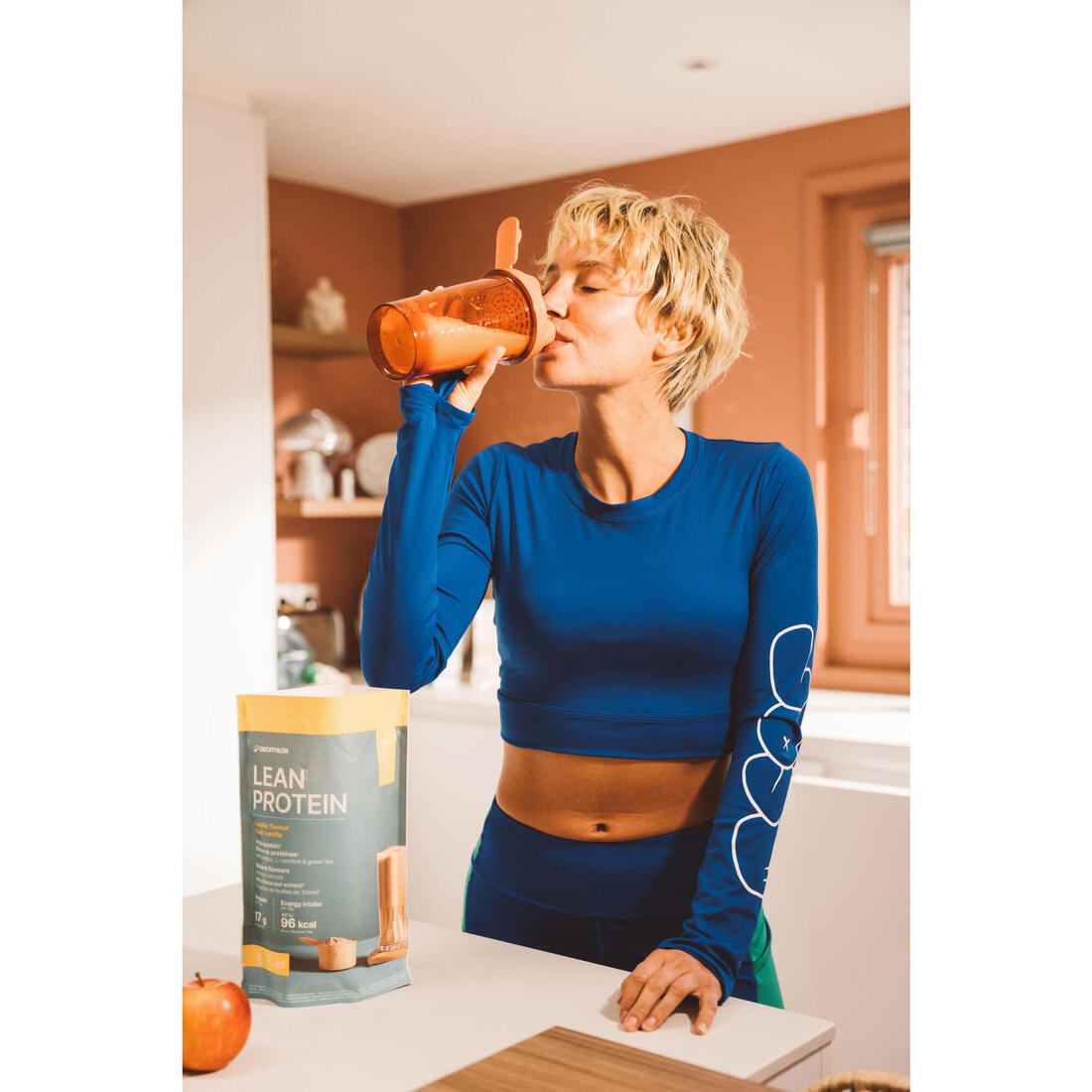 Protéines faibles en matières grasses vanille, Lean Protein 500g