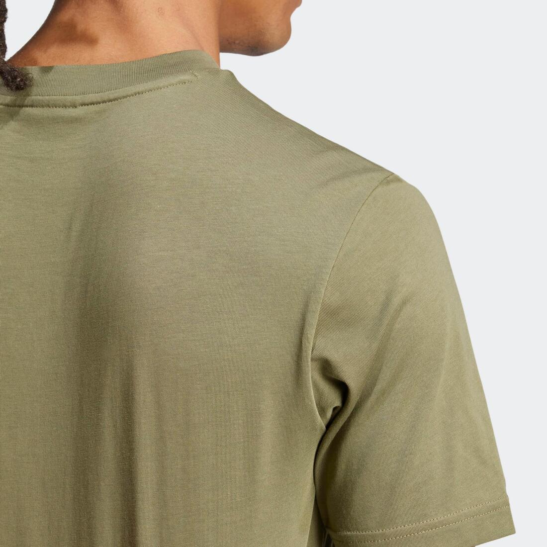 T-shirt de fitness en coton pour homme