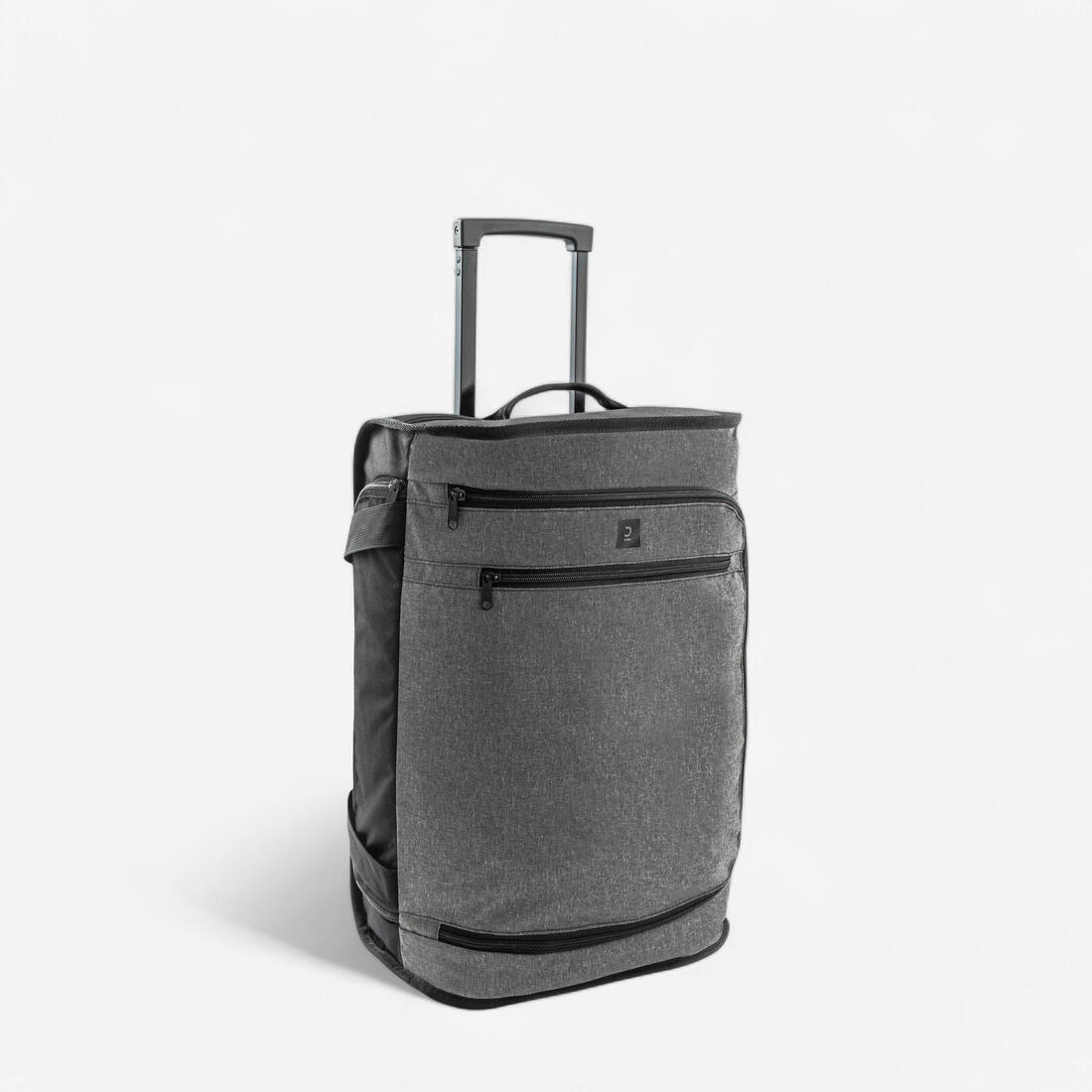 Valise 30L à roulettes - sac de voyage transport cabine - ESSENTIAL noire