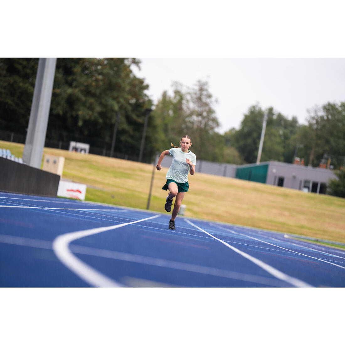 Tee-shirt running sans couture Fille - KIPRUN Run 900 Light