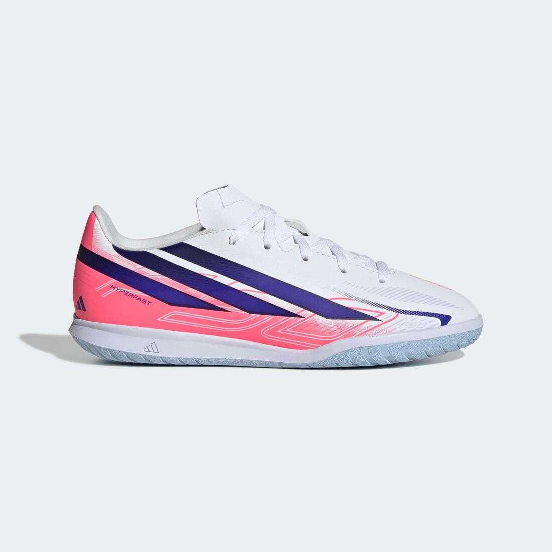 adidas F50 Sala Club Futsal Chaussure Enfant Blanc/Violet