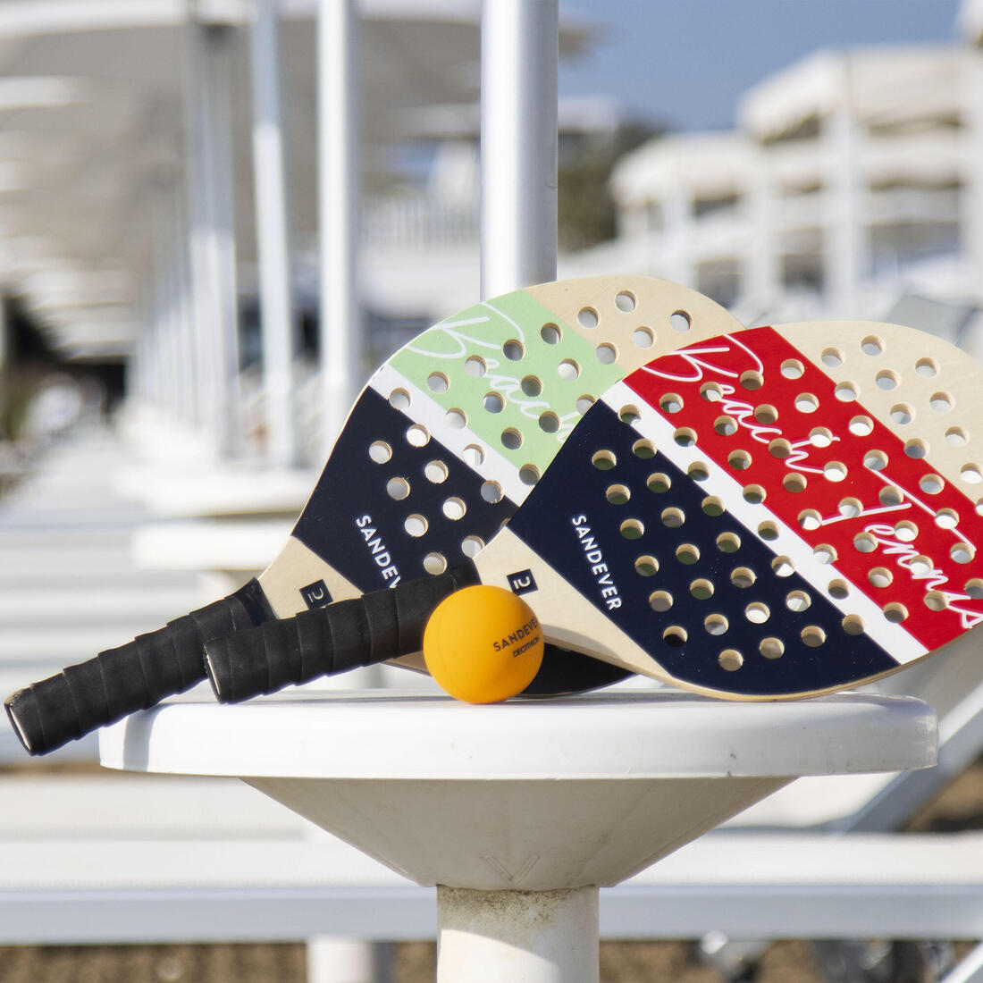 Set raquettes beach tennis experience