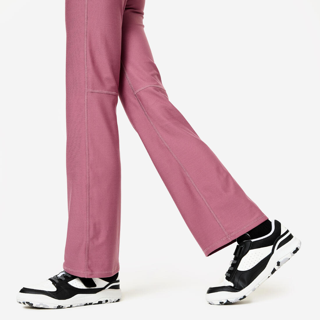 Legging de fitness évasé taille haute fille