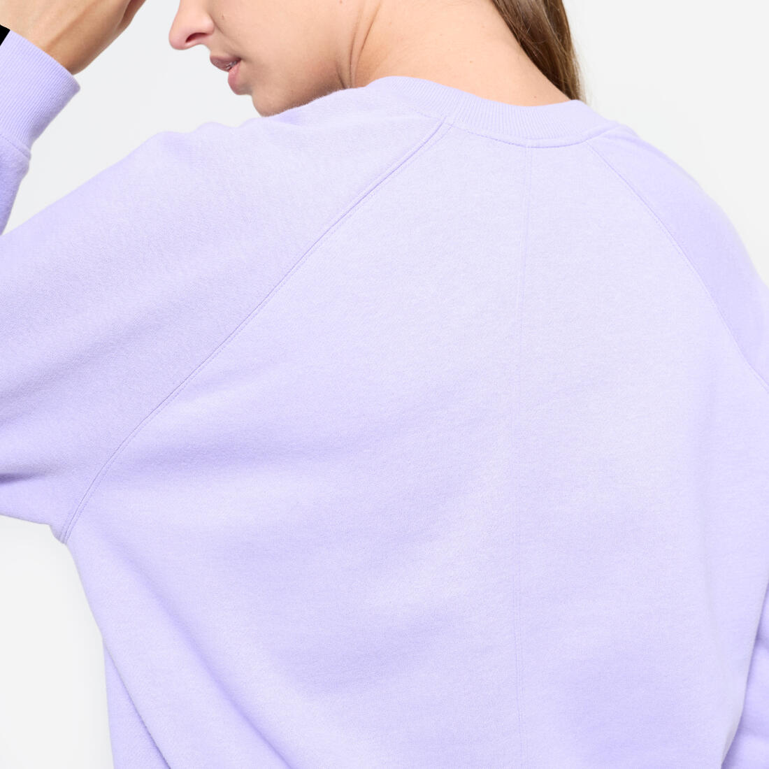 Sweat de fitness en molleton femme