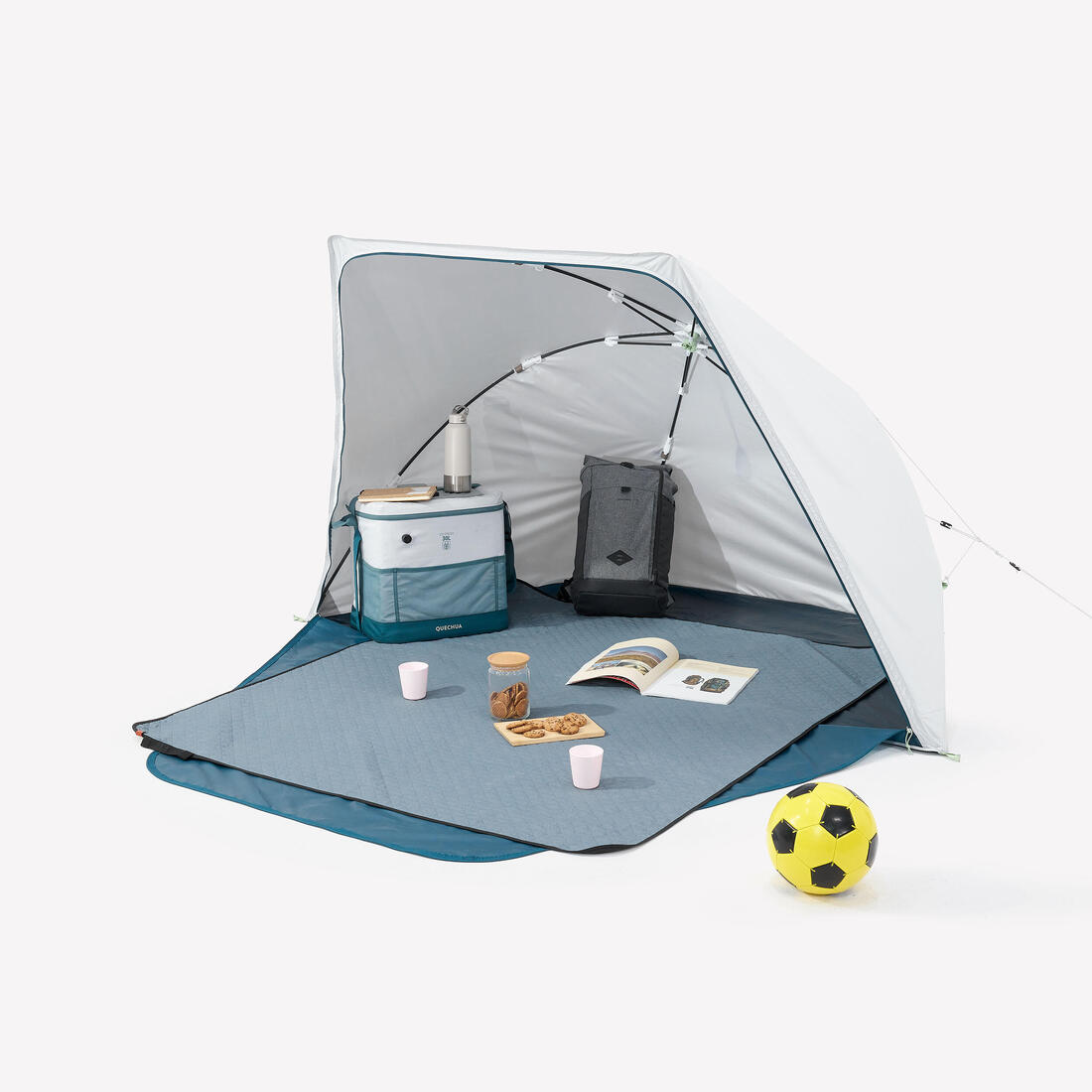 Abri de camping instantané - 2 places - 2 seconds easy 2p xl fresh