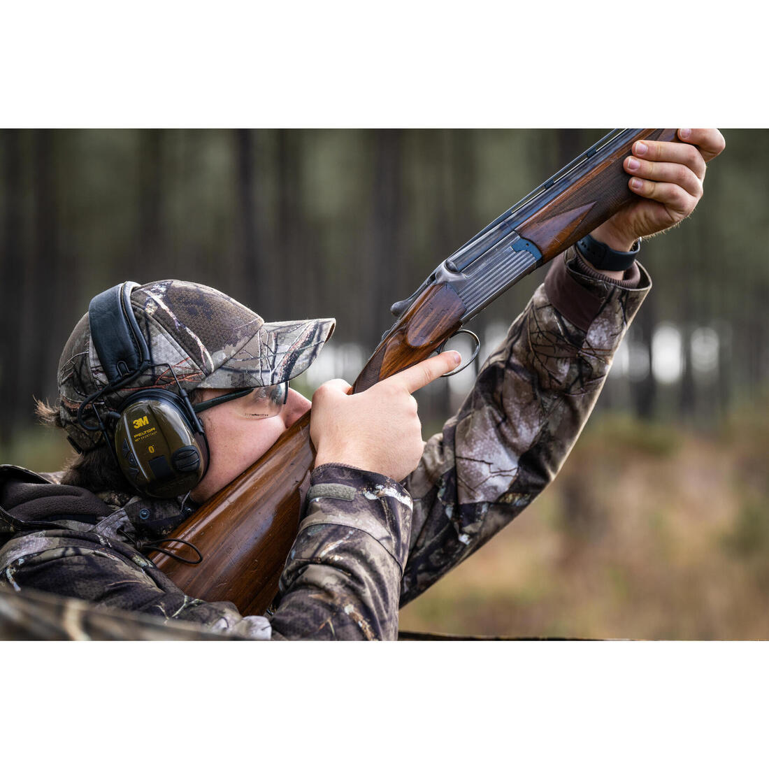 Casque anti-bruit SportTac Active - Orange/Vert