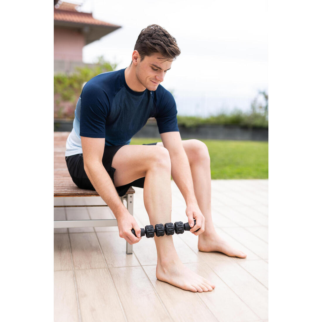Kit de massage 3 en 1 DISCOVERY 100: balle, bâton et rouleau de massage