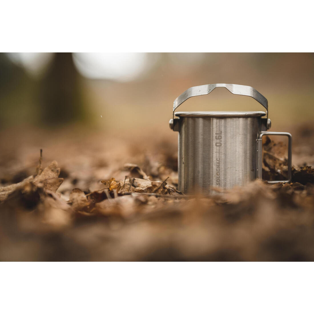 Tasse 60 cL (0,6 L) Bushcraft Bivouac Acier Inoxydable