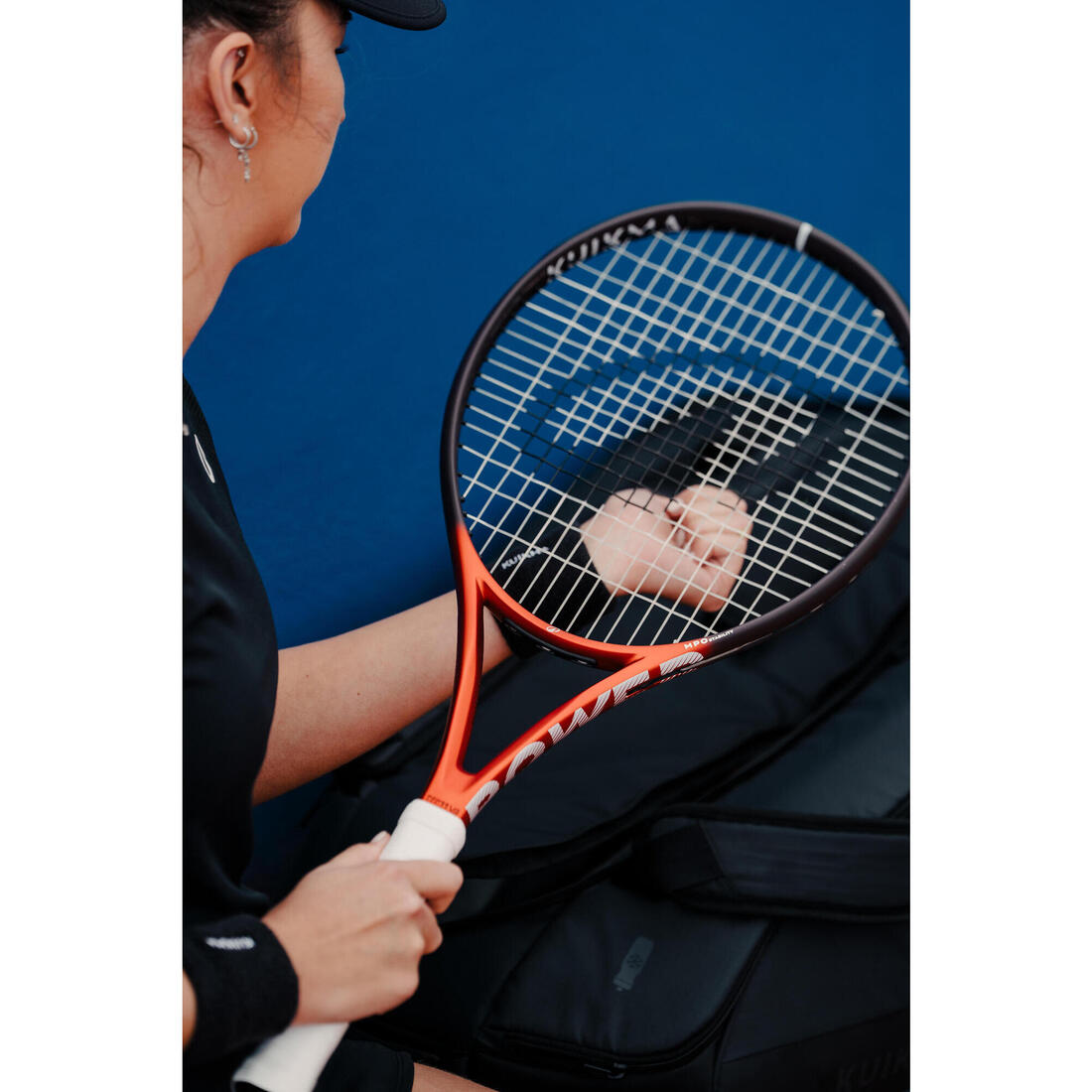 Raquette de tennis adulte, Kuikma Power Team 280g Orange