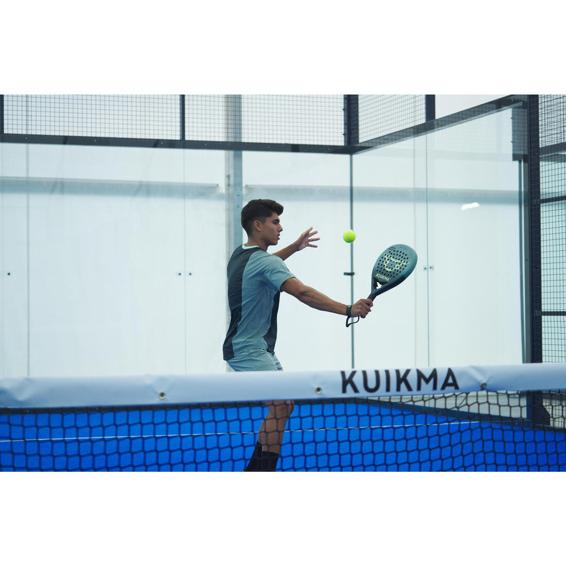 Raquette de padel adulte - kuikma control metal