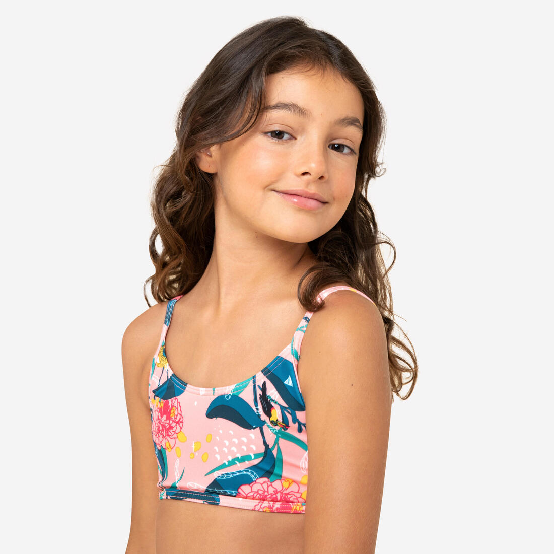 HAUT DE MAILLOT DE BAIN BRASSIERE FILLE 100