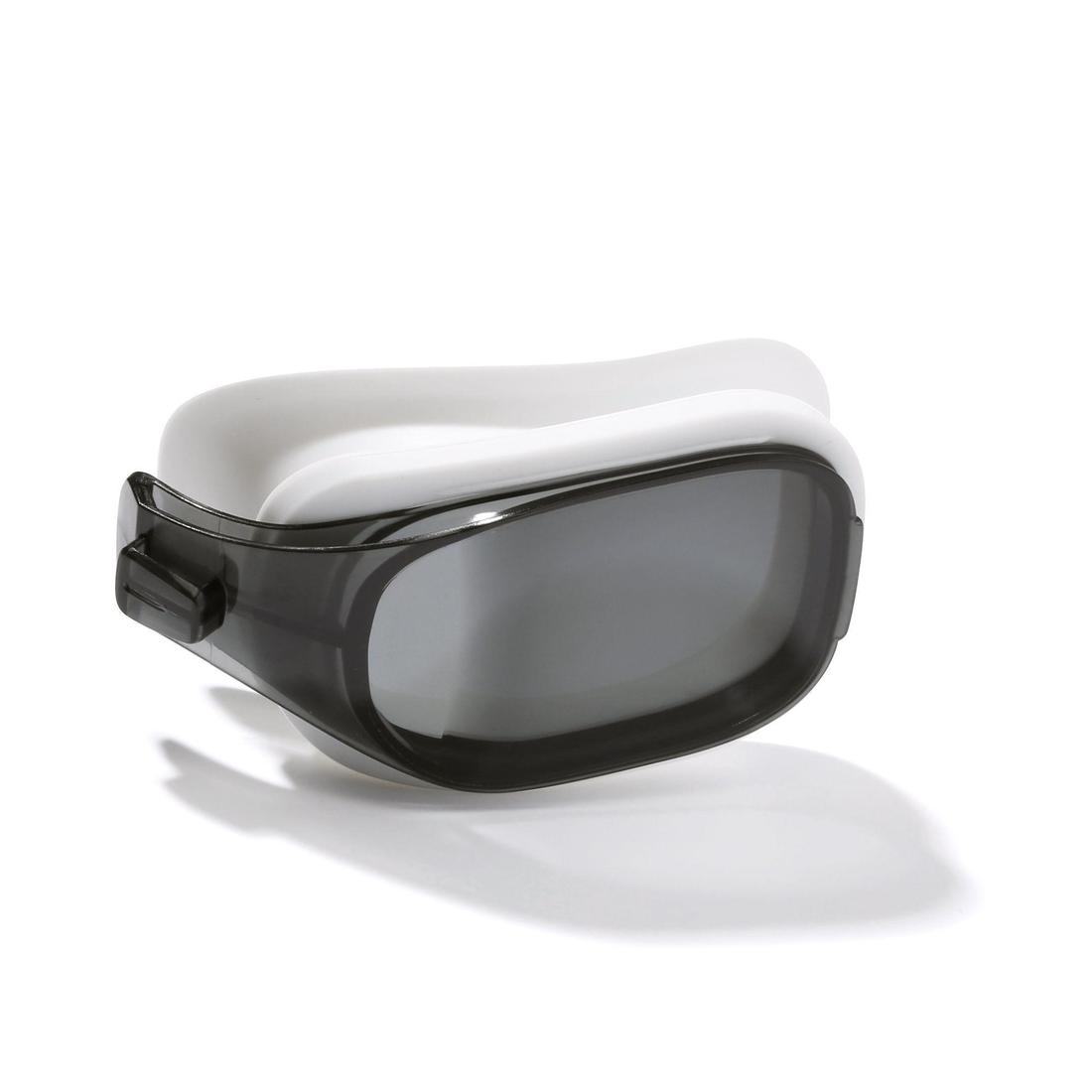 Verre sans correction pour Lunettes de Natation 0 SELFIT TAILLE S Fumé