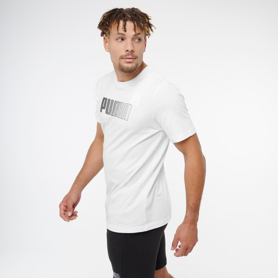 T-shirt en coton à manches courtes homme