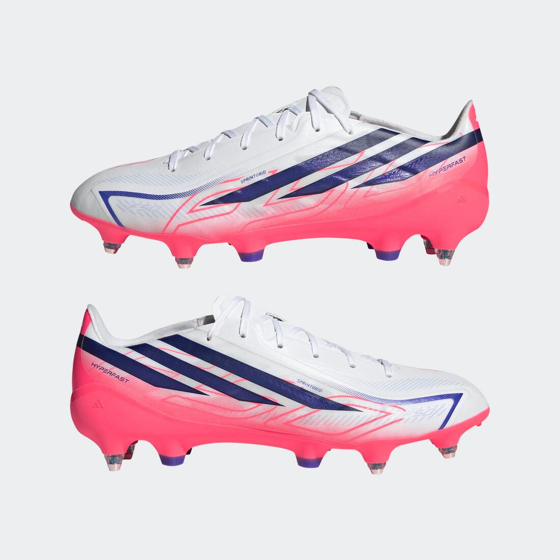 adidas F50 Hyperfast League SG chaussure Adulte Blanc/Violet