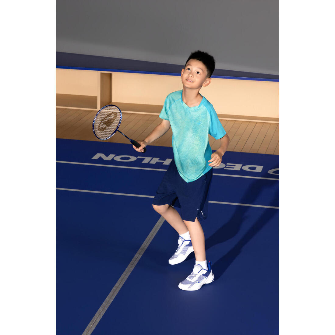 Raquette de Badminton Enfant BR 500 - Bleu Roi