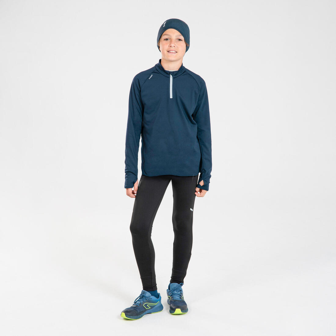BONNET RUNNING ENFANT DEPERLANT - KIPRUN BEANY