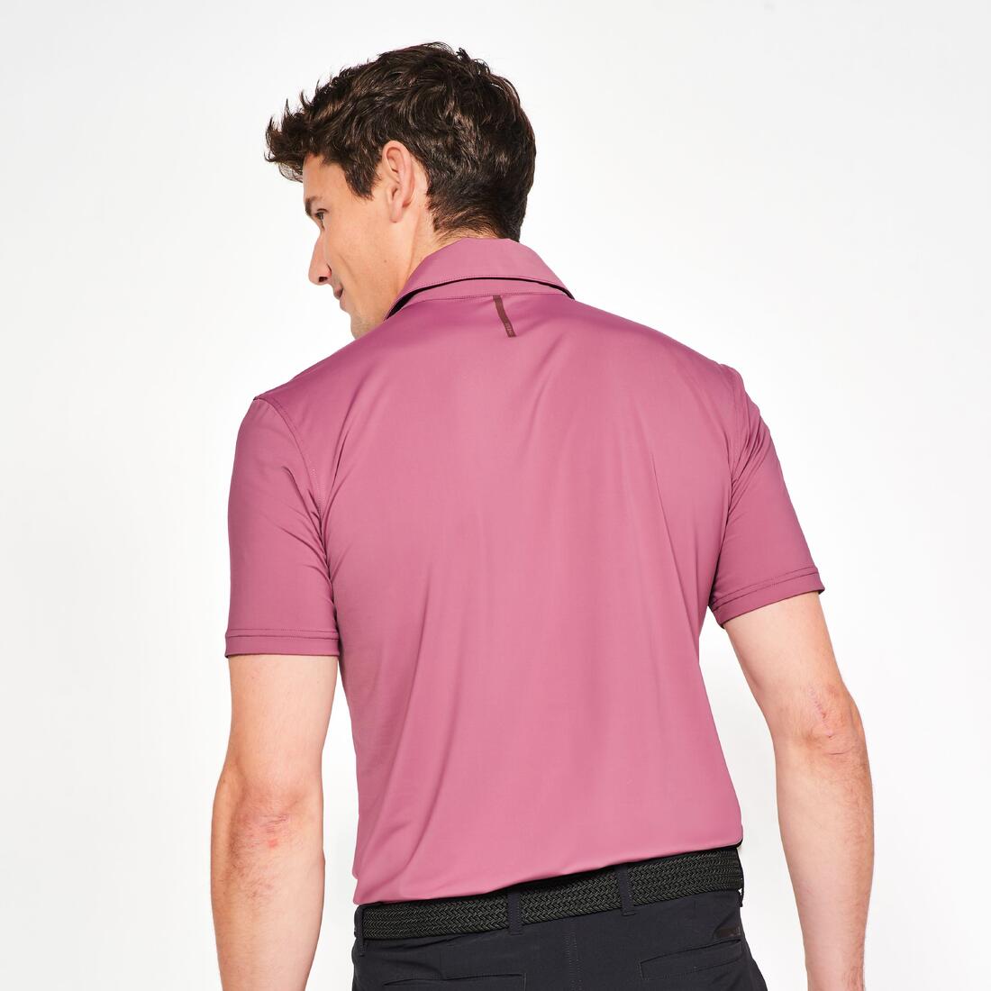 Polo de golf synthétique respirant manches courtes homme, WW900
