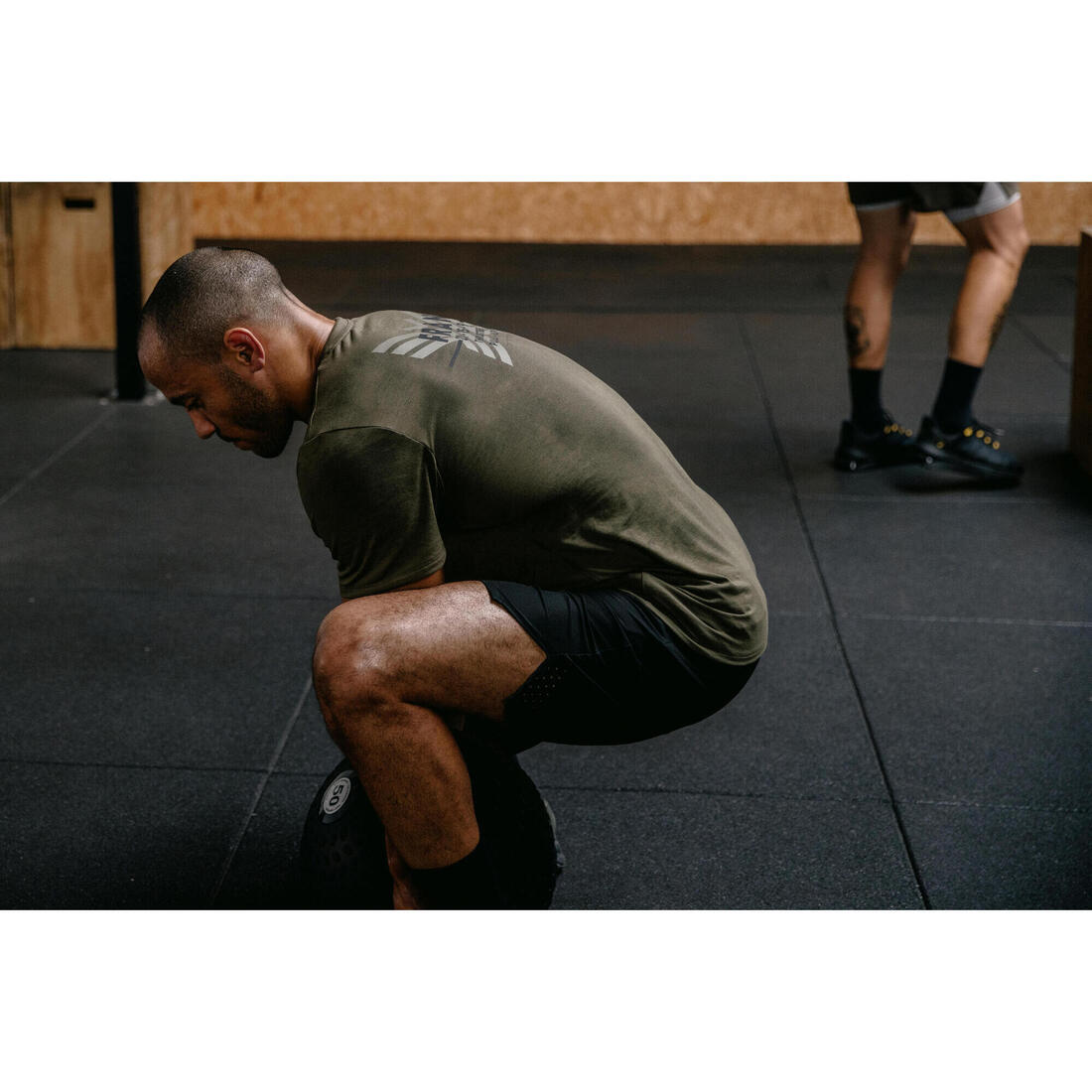 T-shirt de cross training slim respirant homme