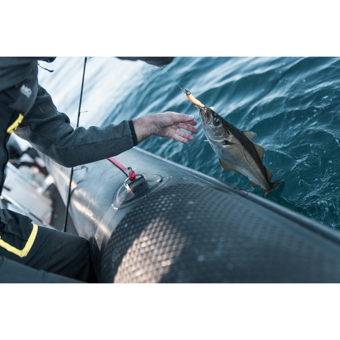 Kit leurres souples shad texan anchois ancho 120 12gr ayu en mer