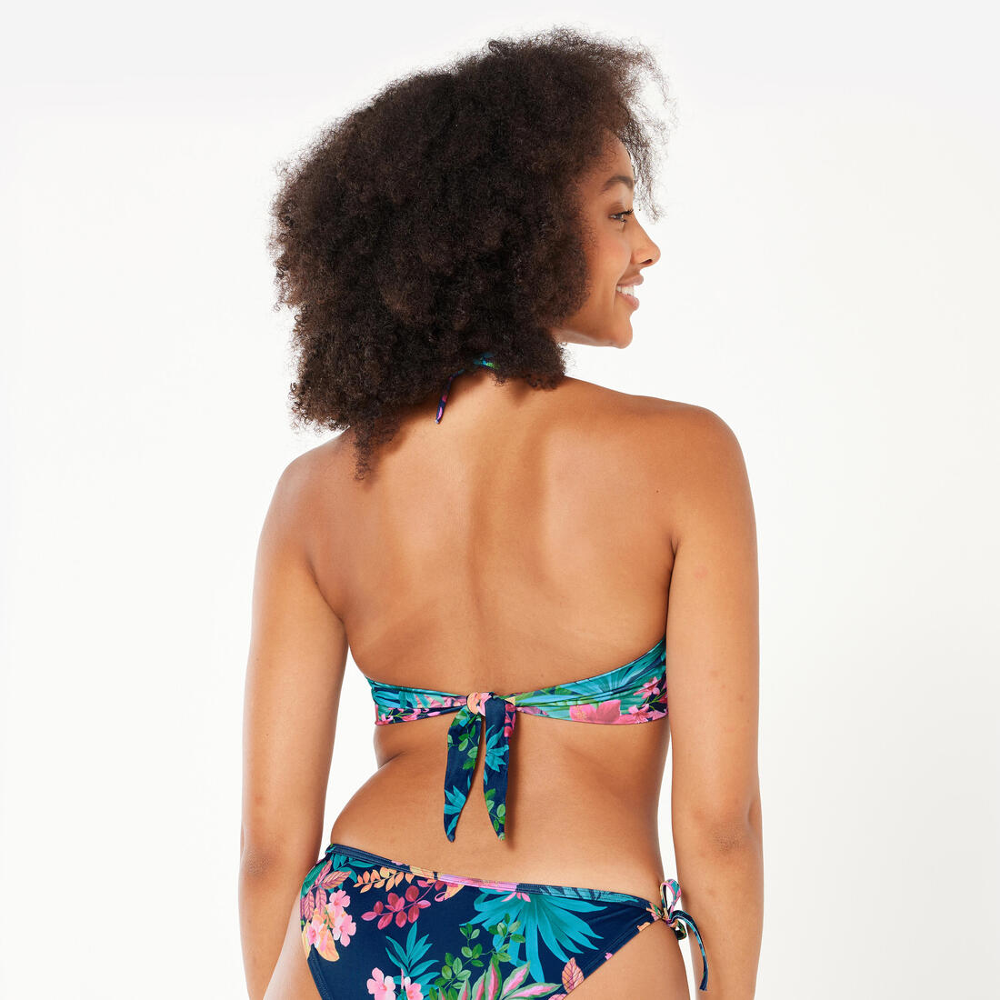 Haut de maillot de bain bandeau laura salty avec coques amovibles