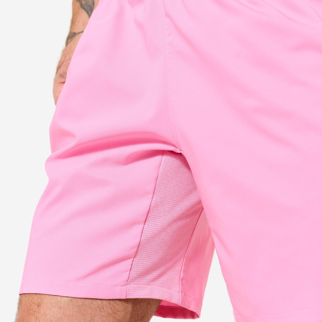 Short de fitness respirant poches zippées homme