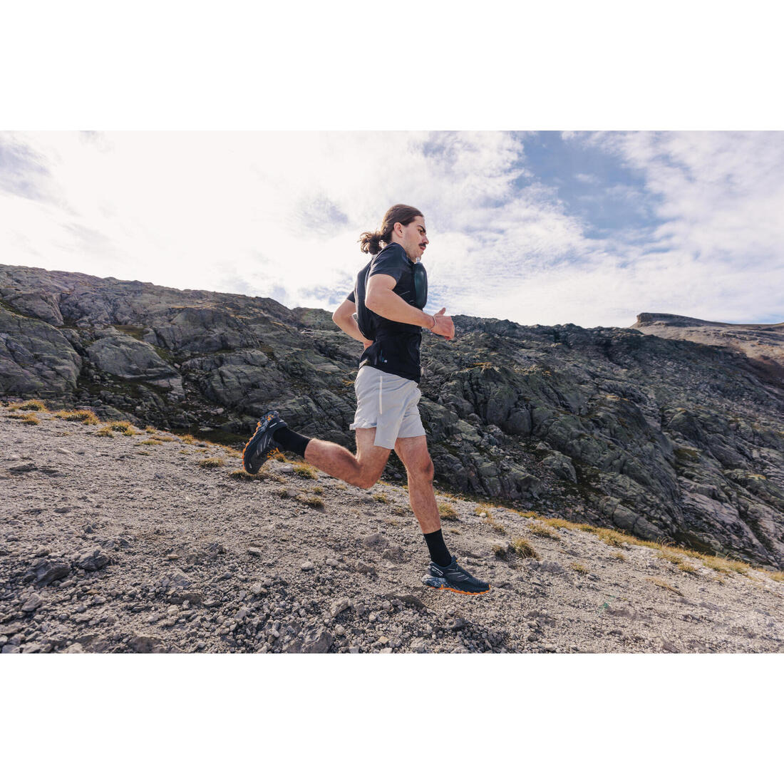 Chaussures de trail running homme EVADICT MT CUSHION 2 Noires Edition limitée