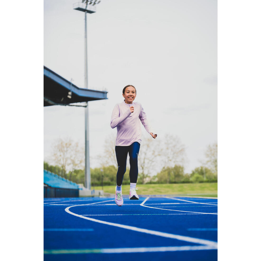 COLLANT DE RUNNING RESPIRANT ENFANT - KIPRUN DRY