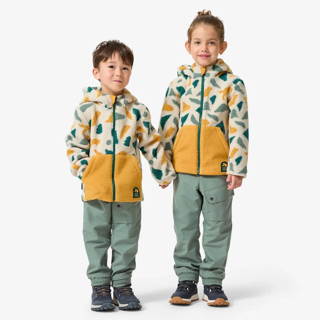 Veste polaire enfant 2-6 ans, sherpa NH500