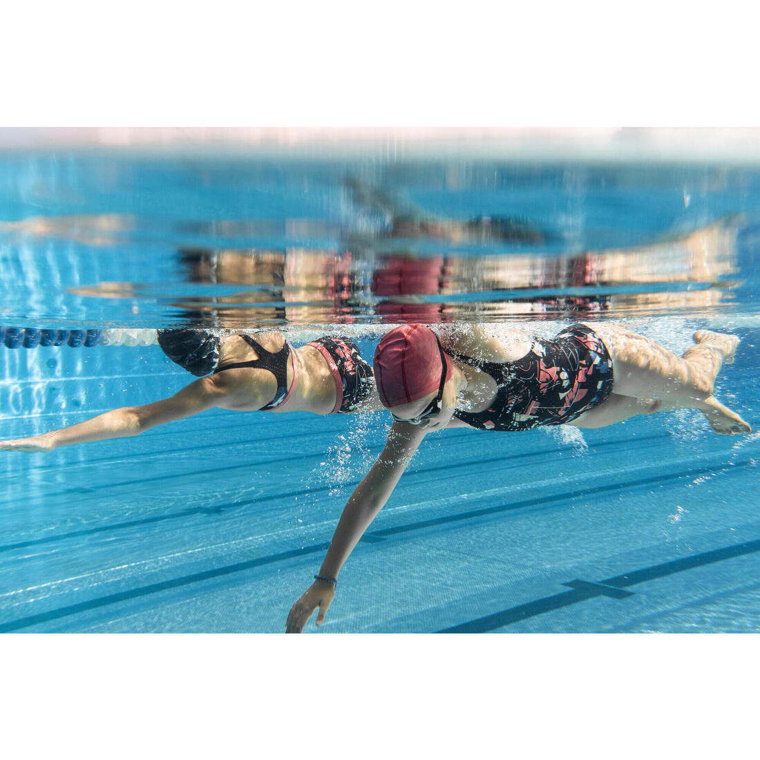 Maillot de bain de natation une pièce fille Kamyleon Star