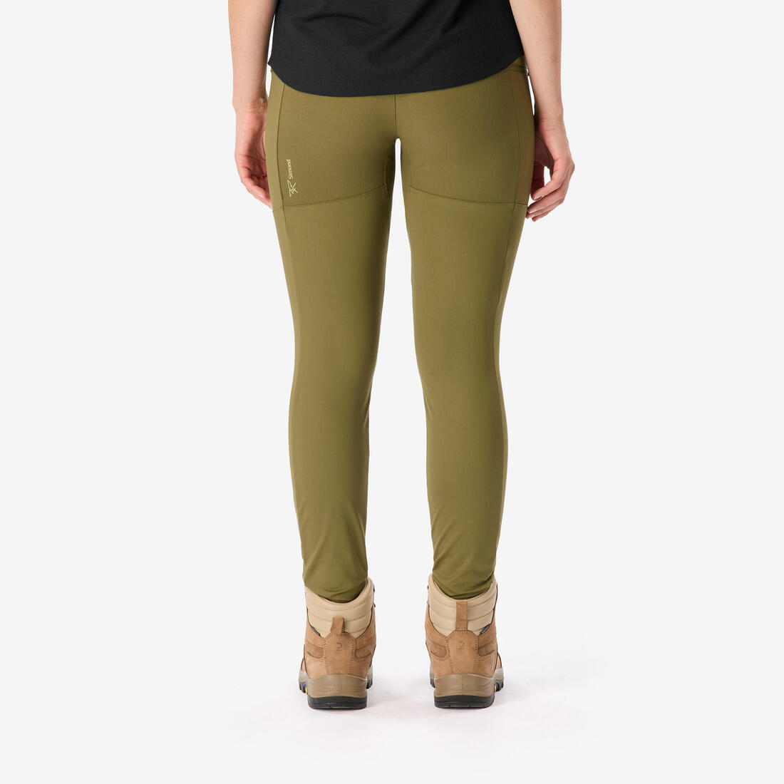 Legging de trekking résistant femme, MT500