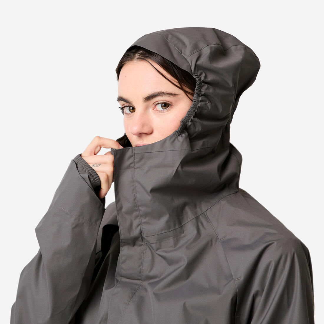 Poncho pluie vélo ville, visibilité de nuit, 540
