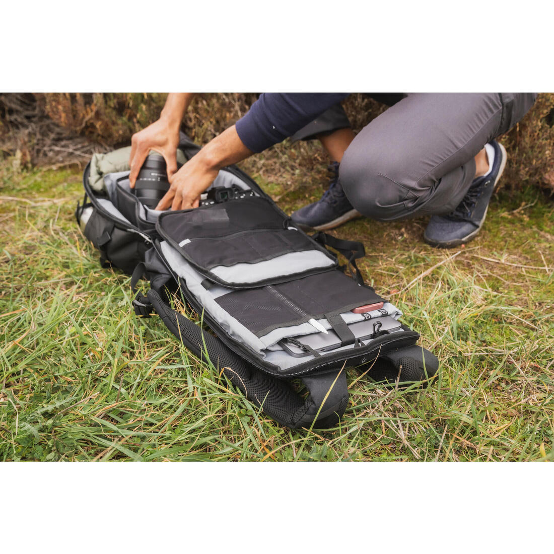 Sac à dos appareil photo randonnée 30l - nh explorer 900 focus