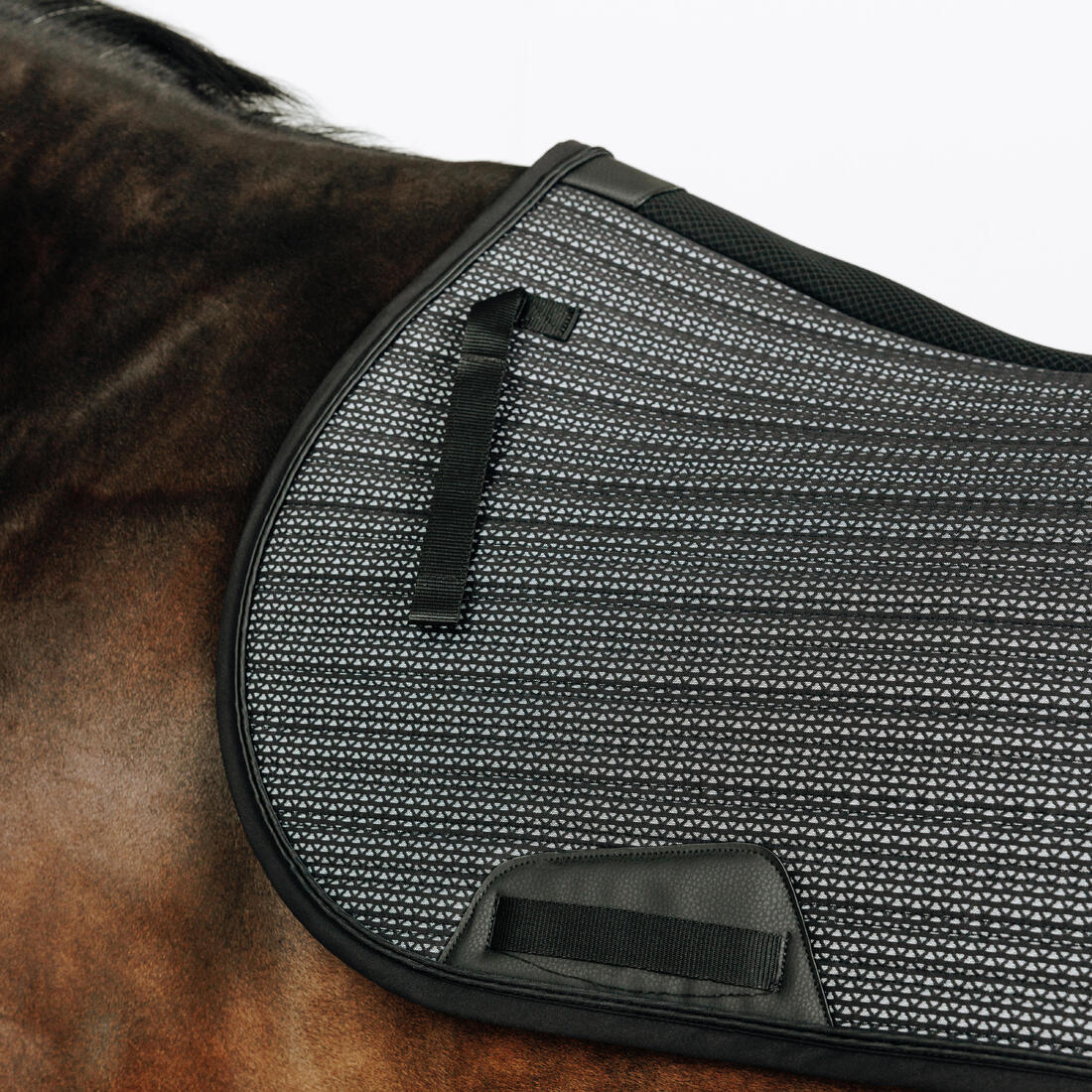 Tapis de selle équitation cheval et poney - 900 pimp noir
