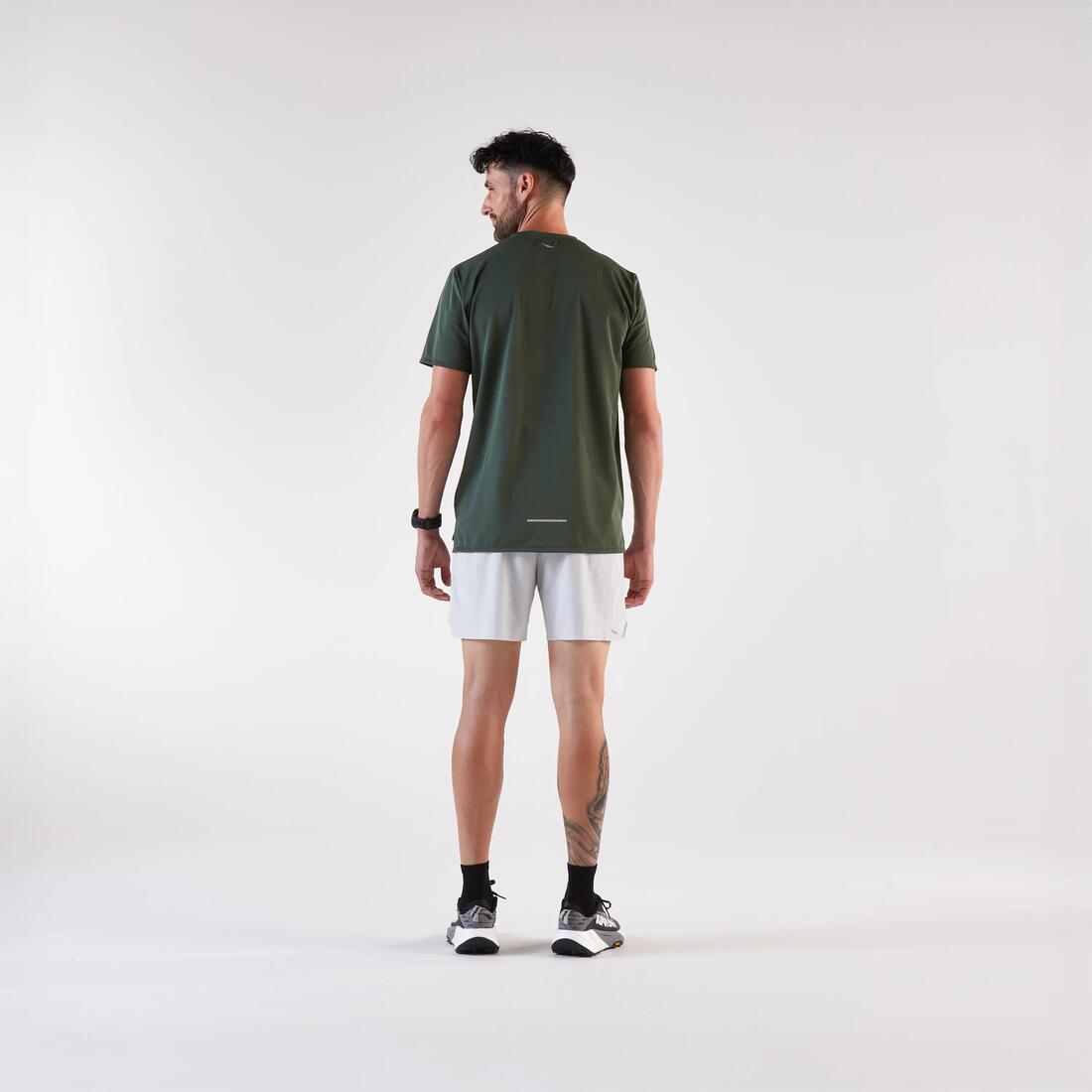 T-shirt de running respirant homme - kiprun run 500 dry