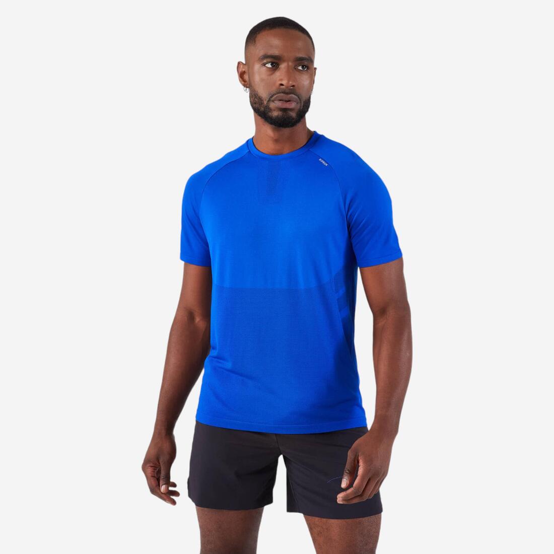 T-shirt de running sans coutures homme - kiprun run 500 confort