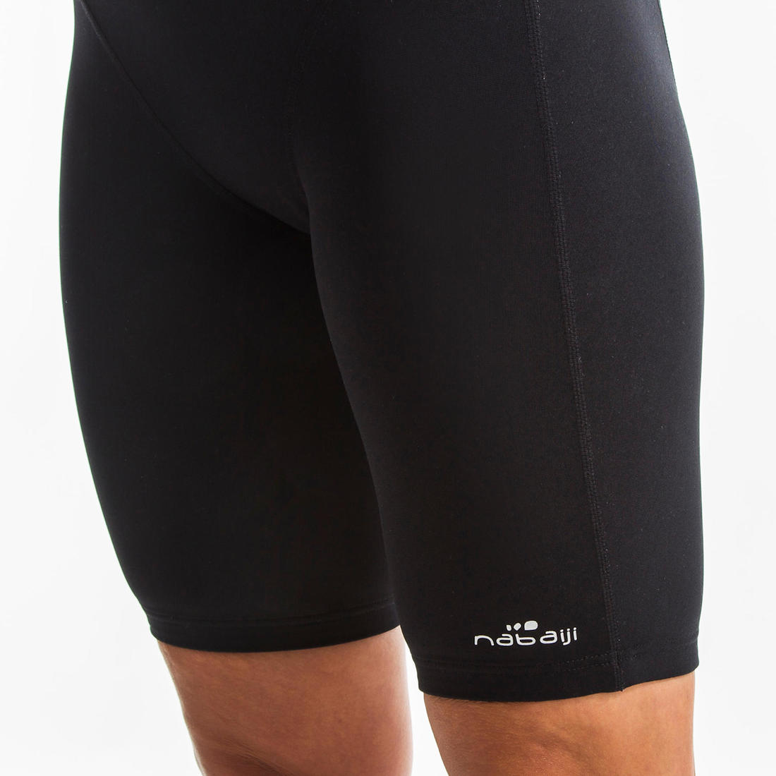 Bas de maillot de bain short jammer Aquafitness femme Anna noir