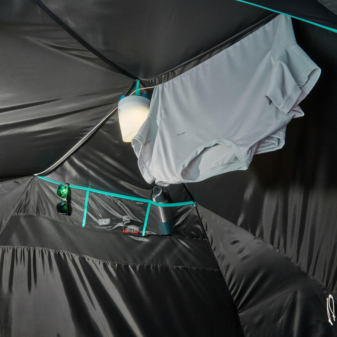 Tente de camping 3 places, MH100 XL Fresh & Black