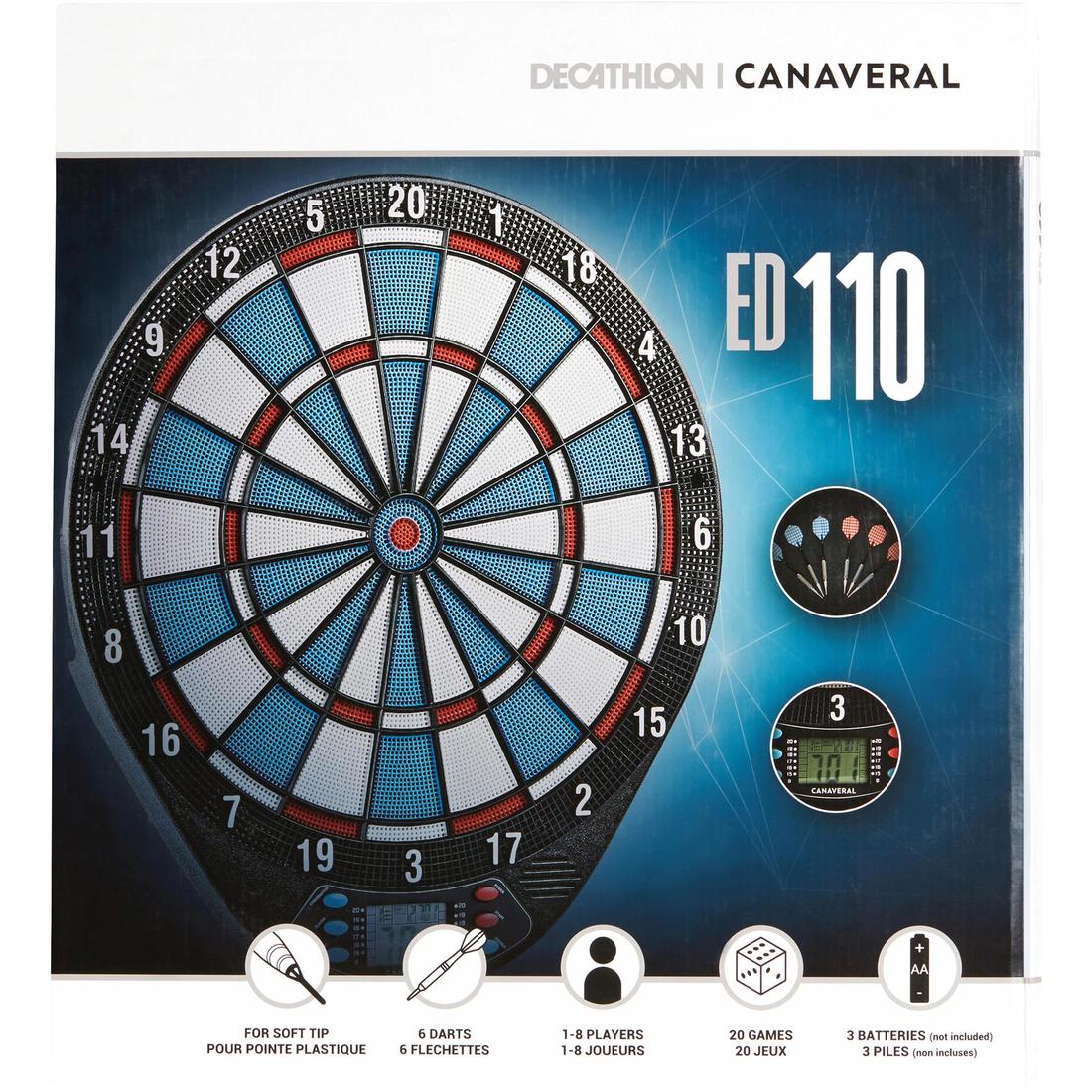 Cible de fléchettes électronique ED110