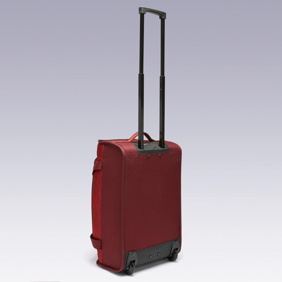 Valise 30L à roulettes - sac de voyage transport cabine - ESSENTIAL noire