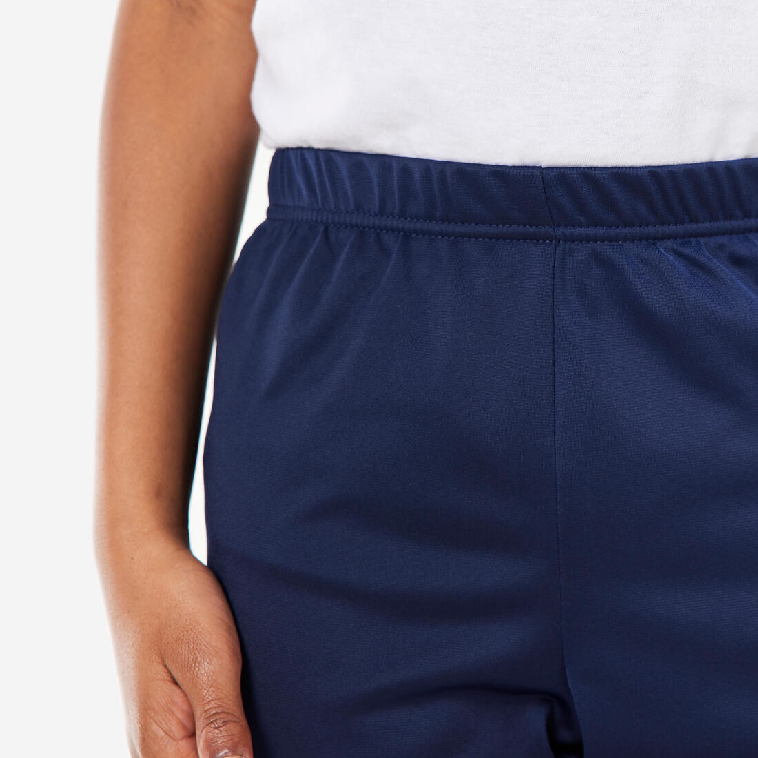 Survêtement enfant synthétique respirant - Gym'y bleu, pantalon marine