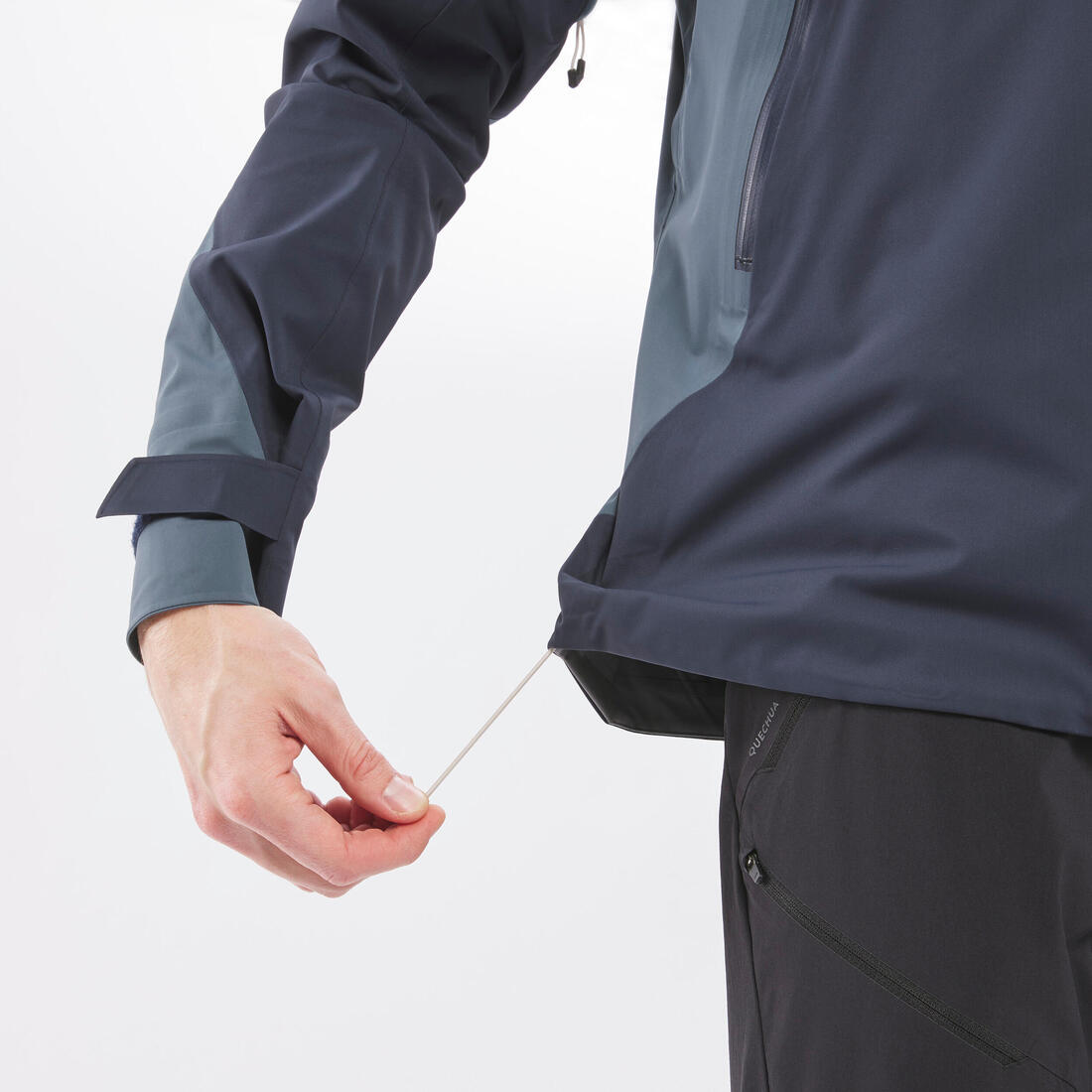 Veste légère imperméable de randonnée - mh500 - homme