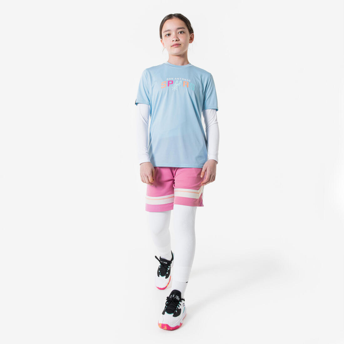 Sous-maillot basketball NBA manche longue enfant