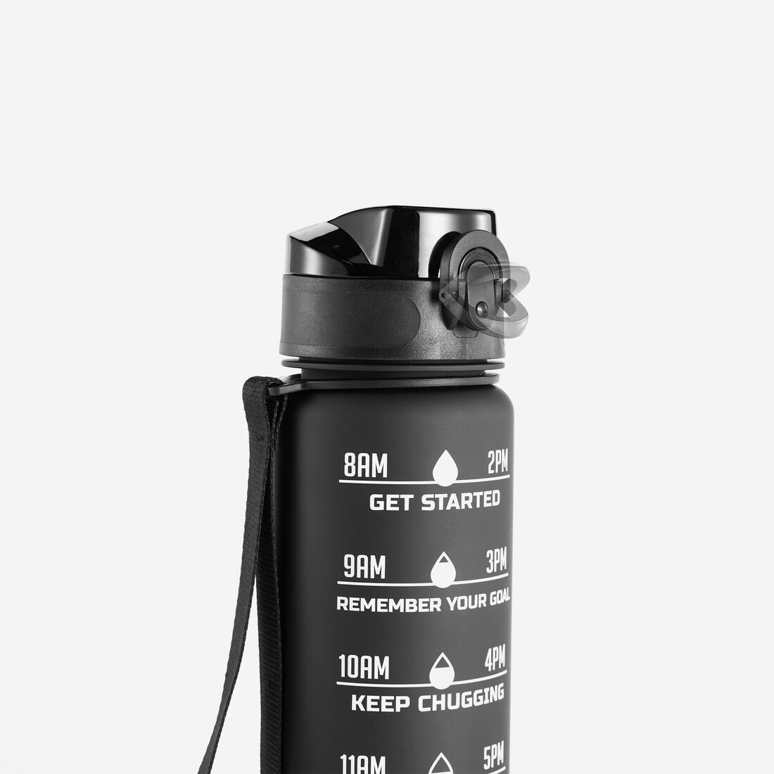 Gourde de fitness motivation 1 litre