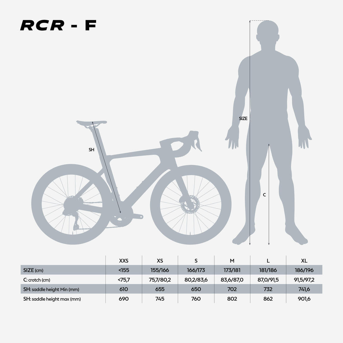 Velo de route Shimano 105 Di2 12V capteur de puissance, RCR-F Pro Gris
